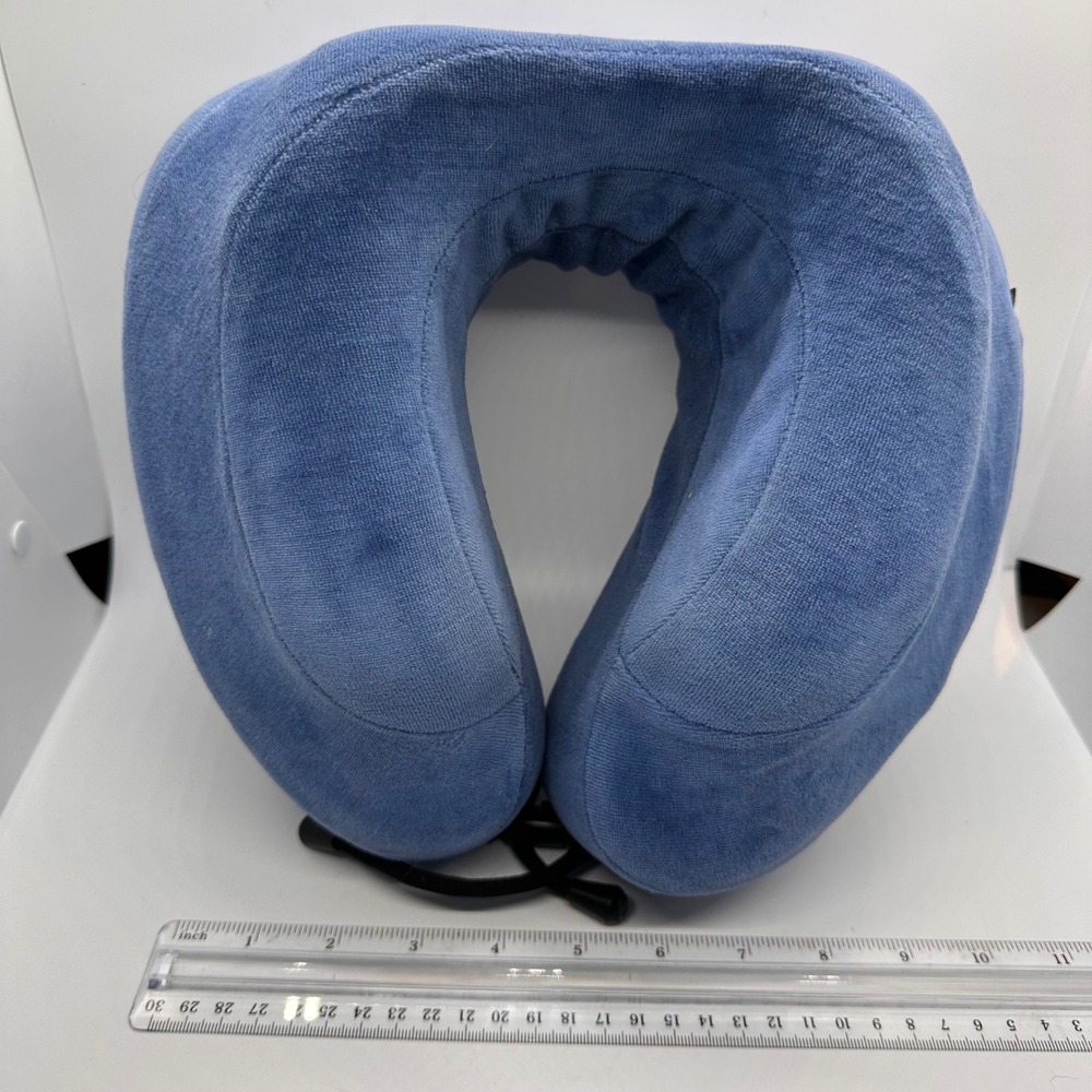 Cabeau‎ Evolution S3 Travel Pillow Neck Support Blue Comfortable Soft - Picture 2 of 11